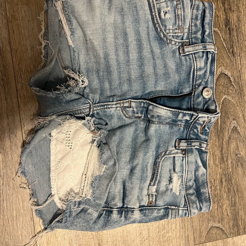 American Eagle Outfitters Blue Denim Shorts
